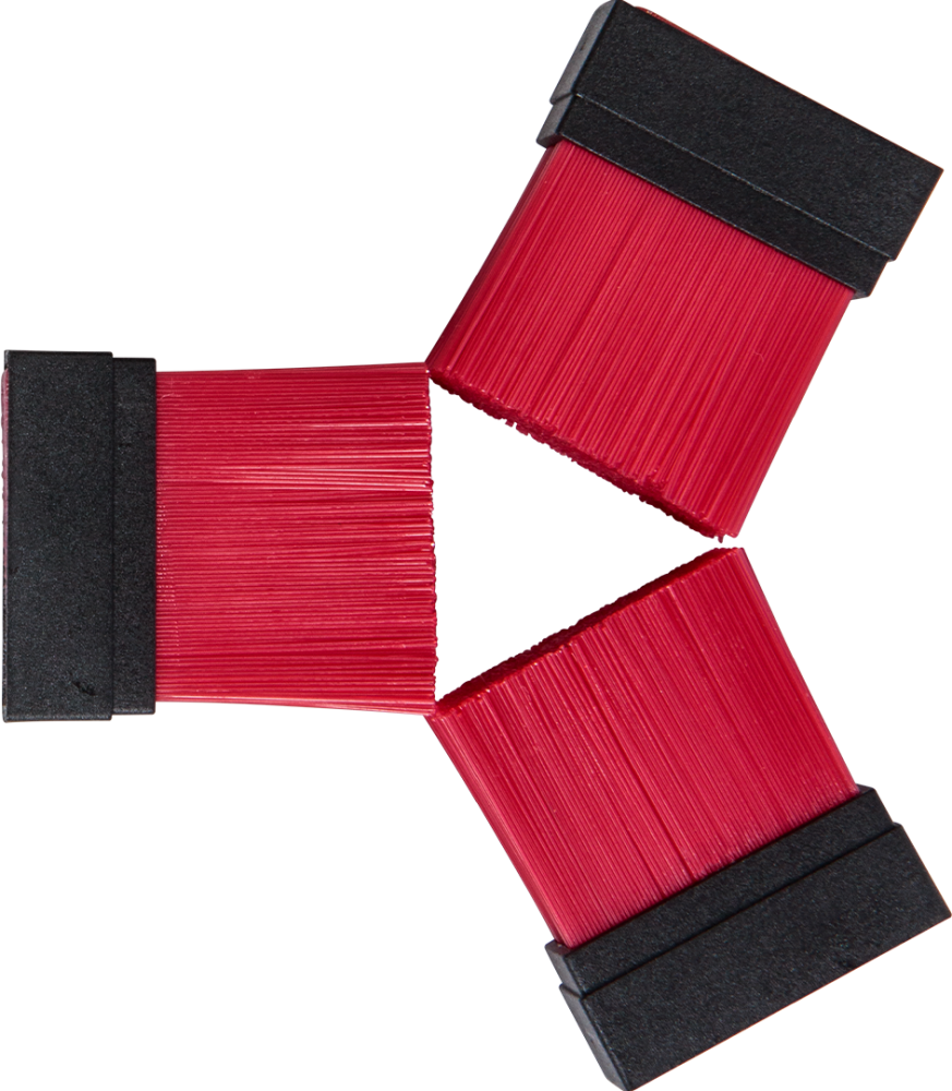 Trophy Ridge Whisker Biscuit V Replacement Bristles - Red