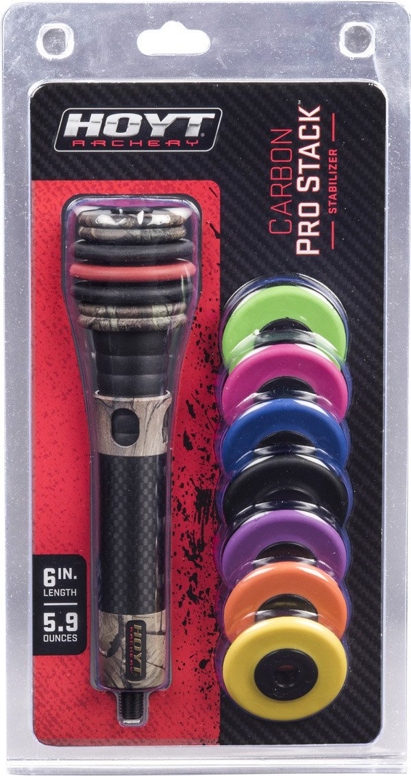 HOYT CARBON PRO STACK BLACK COMPOUND BOW STABILIZER Canadian Archery Supply