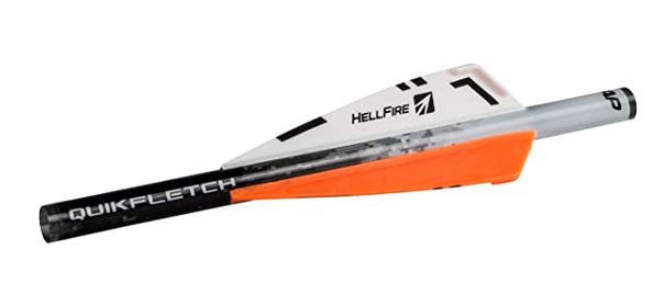 NAP HELLFIRE XBOW 3" QUIKFLETCH 6 PK